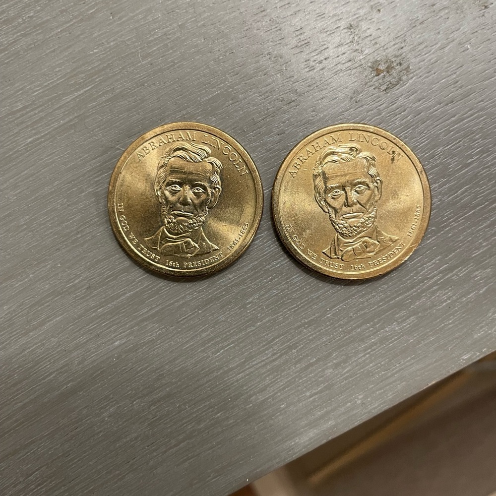 2010 P Abraham Lincoln presidential coin